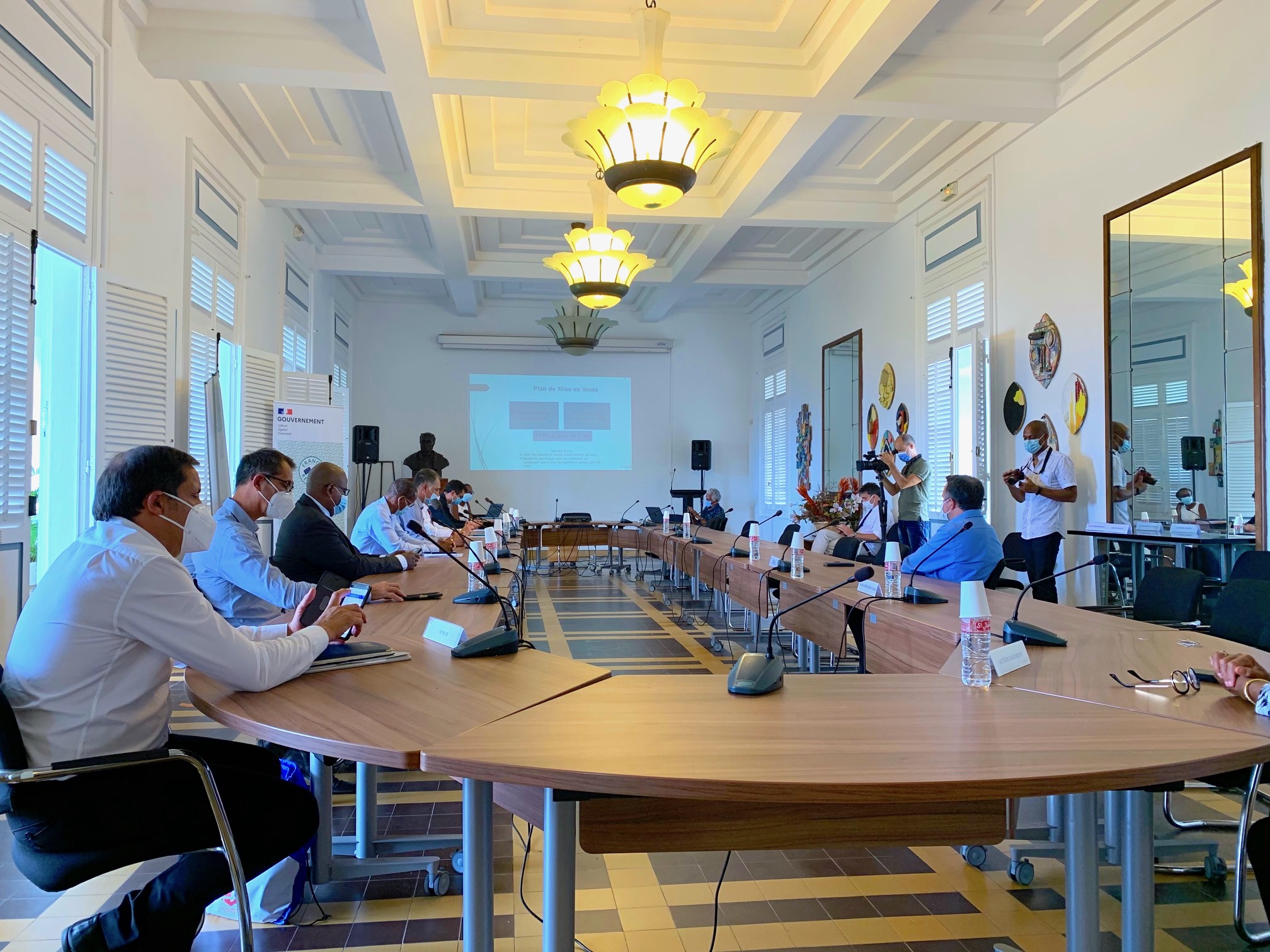 Signature de notre Convention d'utilité sociale - SEMSAMAR