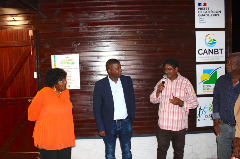 Inauguration du Village artisanal de Deshaies