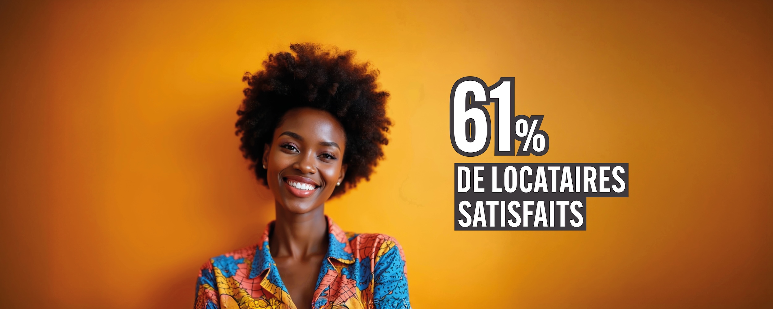 Enquête 2024 : 61% de nos locataires satisfaits