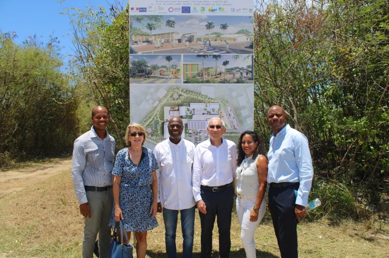Lancement du projet de construction de l’école de Gissac à Sainte-Anne